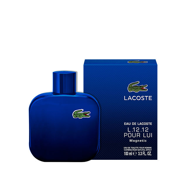 Picture of Lacoste 296319 3.3 oz Eau De Lacoste L.12.12 Magnetic EDT Spray