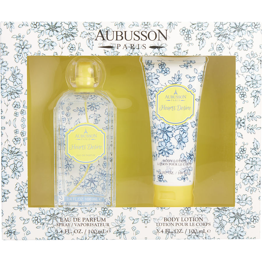 Picture of Aubusson 331088 3.4 oz Hearts Desire Eau De Parfum Spray & Body Lotion by Aubusson for Women