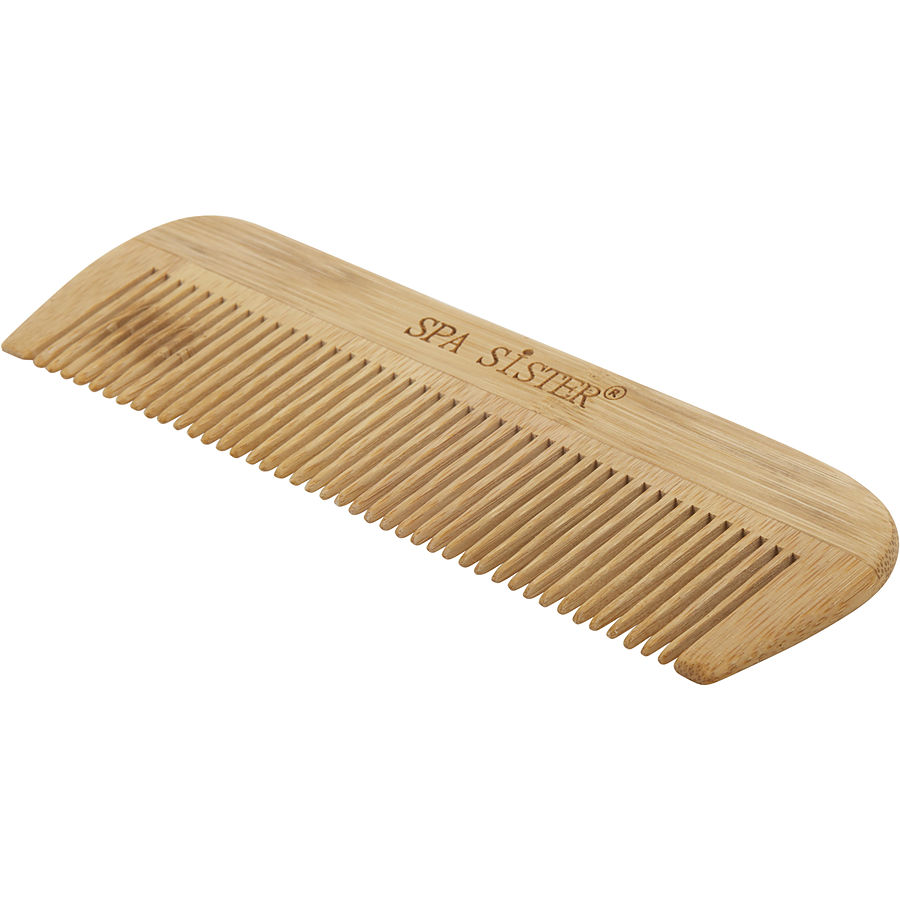 Picture of Spa Accessories 314500 Wooden Detangling Comb - Bamboo by Spa Accessories for Unisex