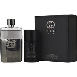 307381 Guilty Pour Homme 3 oz Eau De Toilette Spray & 2.4 oz Deodorant Stick by  for Men -  Gucci