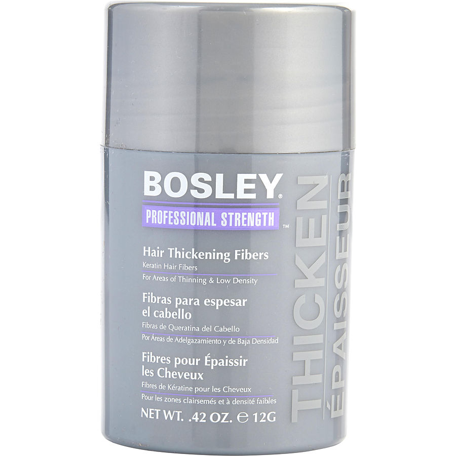 Picture of Bosley 319820 0.42 oz Unisex Hair Thickening Fibers&#44; Light Brown