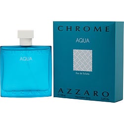 335464 3.4 oz Azzaro EDT Spray - Men -  CHROME AQUA