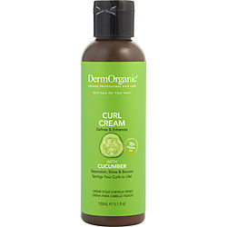 Picture of Dermorganic 364049 5 oz Curl Styling Hair Cream - Unisex