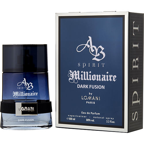 Picture of Ab Spirit Millionaire Dark Fusion 358415 3.3 oz Eau De Parfum Spray for Men