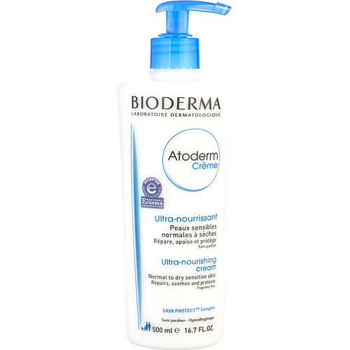 Picture of Bioderma 367257 16.7 oz Atoderm Ultra-Nourishing Cream for Normal to Dry Sensitive Skin for Unisex