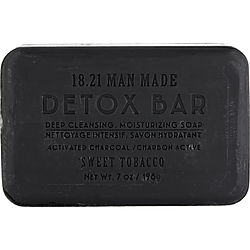 Picture of 18.21 Man Made 375800 7 oz Detox Bar Soap Sweet Tobacco for Men
