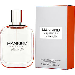 3.4 oz Men Mankind Unlimited EDT Spray