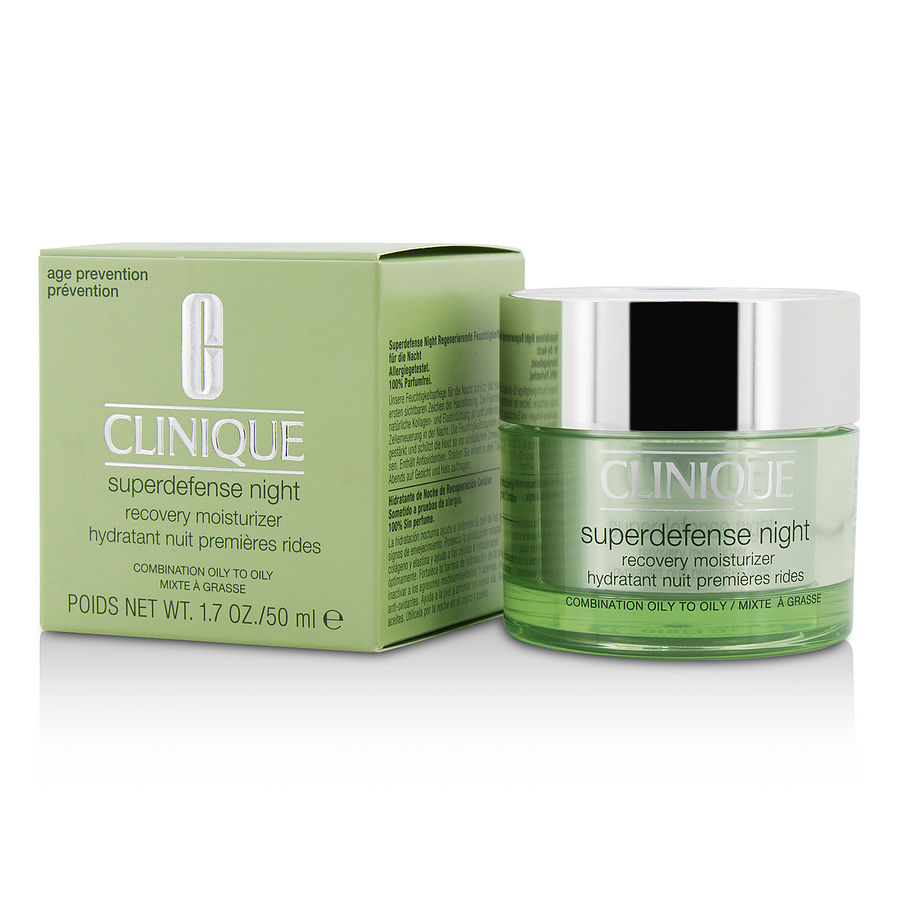 Picture of Clinique 286799 1.7 oz Superdefense Night Recovery Moisturizer for Combination Oily To Oily for Women