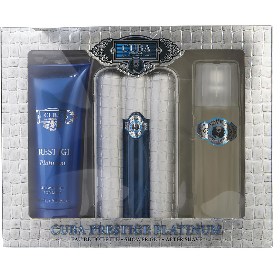 399859 Prestige Platinum Varitey of Gift Set for Men