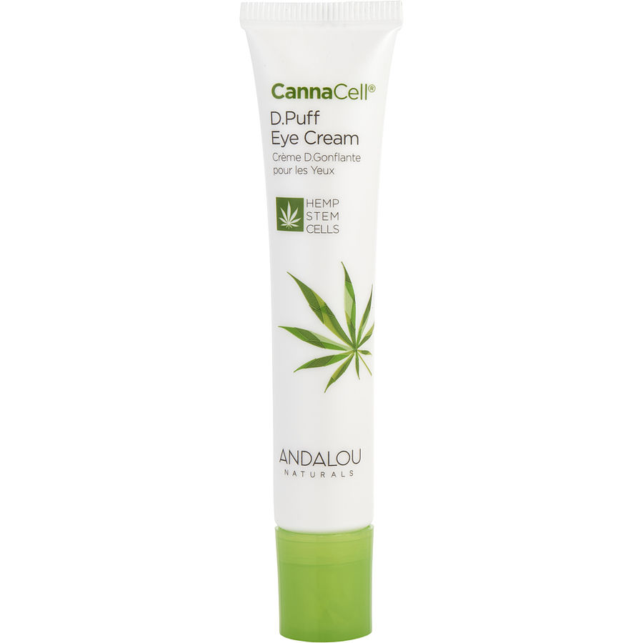 Picture of Andalou Naturals 386500 0.60 oz Cannacell D.Puff Eye Cream for Women