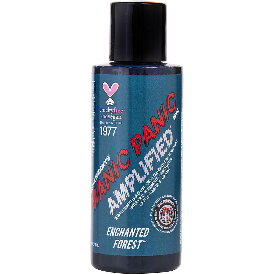 Picture of Manic Panic 390156 4 oz Amplified Formula Semi-Permanent Hair Color for Unisex, No.Enchanted Forest