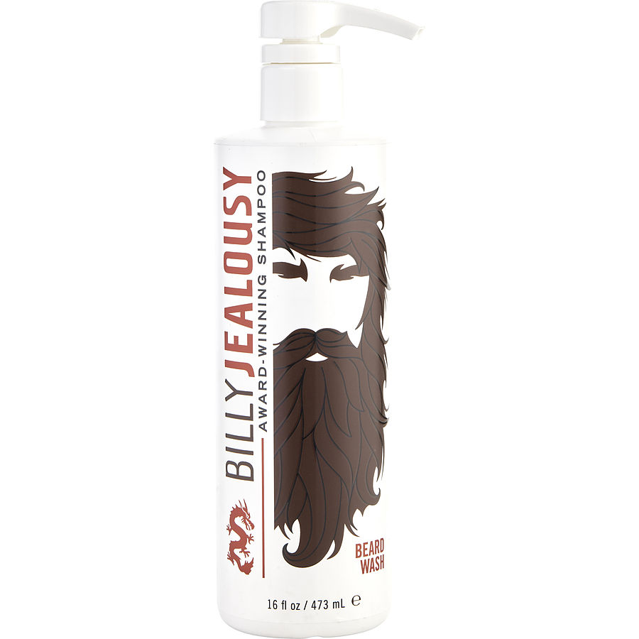 Picture of Billy Jealousy 368911 16 oz Beard Wash Cleanse & Refresh with Aloe Plus Green Tea for Men