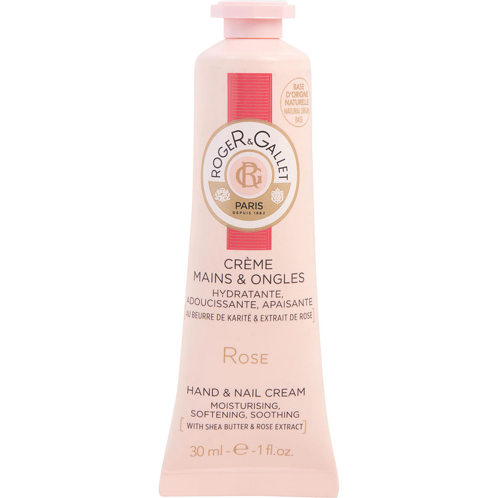 Picture of Roger & Gallet 404246 1 oz Unisex Roger & Gallet Rose Hand & Nail Cream