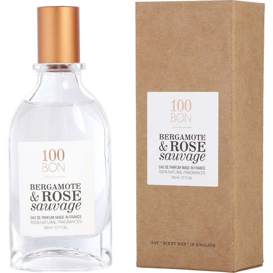 Picture of 100BON 358316 Bergamote & Rose Sauvage Eau De Parfum Spray for Unisex - 1.7 oz