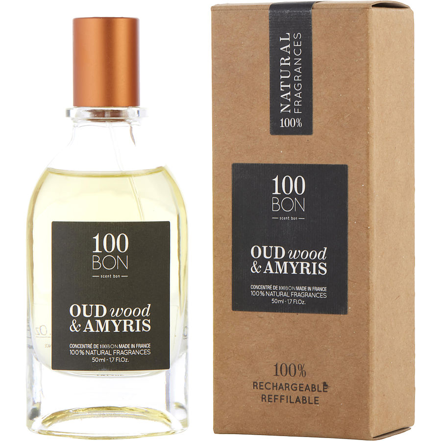 Picture of 100BON 377971 Oud Wood & Amyris Eau De Parfum Concentrate Spray for Unisex - 1.7 oz