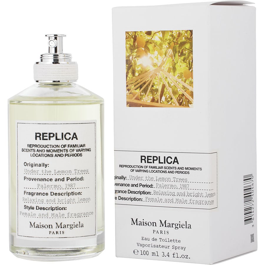 356161 Replica Under The Lemon Trees Eau De Toilette Spray for Unisex - 3.4 oz -  Maison Margiela