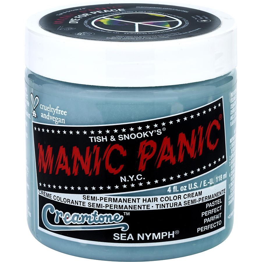 Picture of Manic Panic 390139 4 oz Creamtone Perfect Pastel Semi-Permanent Hair Color Cream for Unisex - No.Sea Nymph
