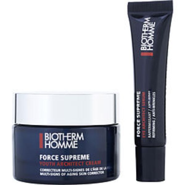 Picture of Biotherm 337307 Homme Force Supreme Anti-Aging Power Duo Gift Set for Women - 2 Piece