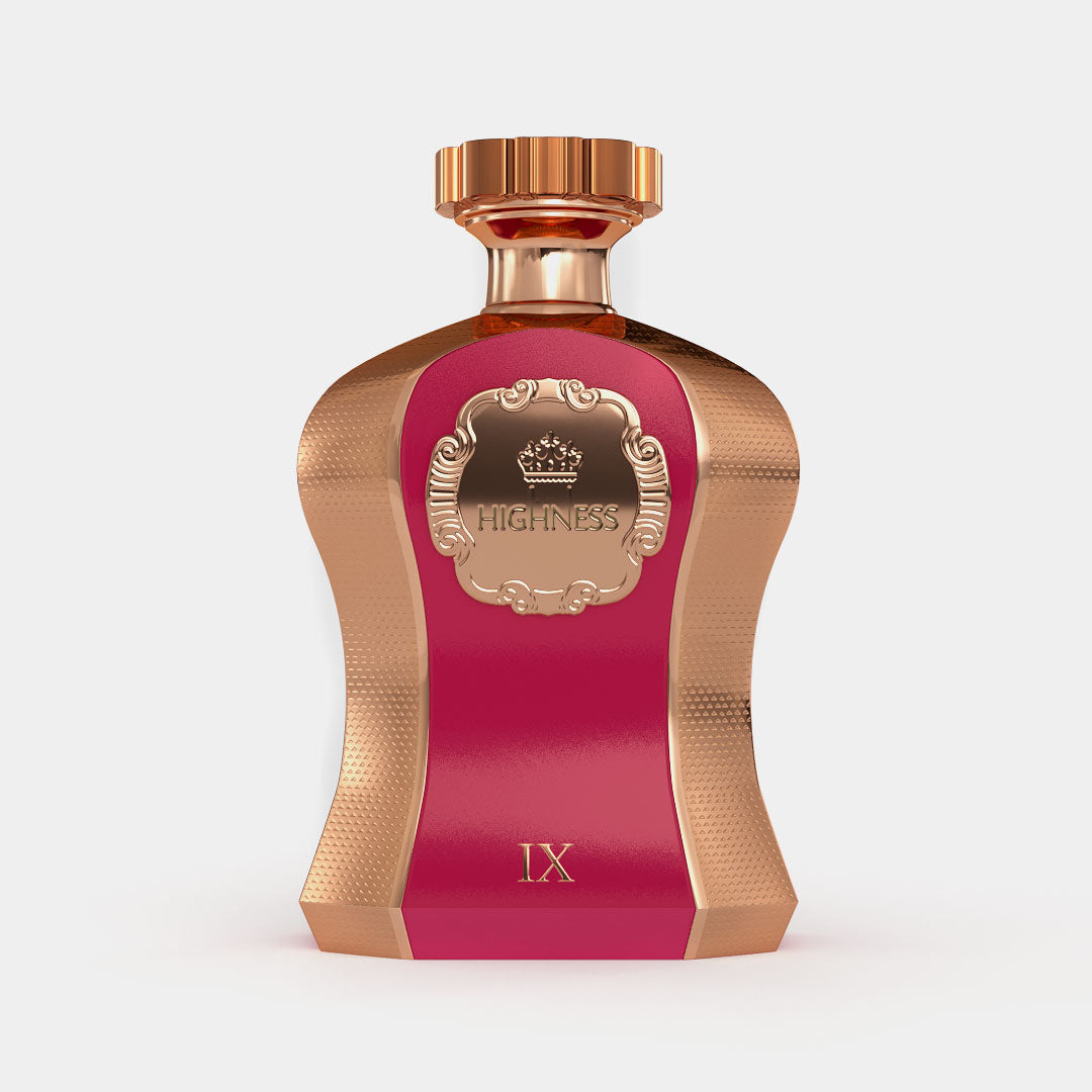 Picture of Afnan Perfumes 437930 3.4 oz Afnan Highness IX Maroon Eau De Parfum Spray for Unisex