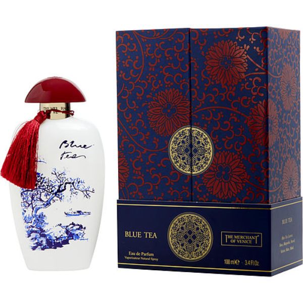 Picture of Merchant of Venice Blue Tea 432903 3.4 oz Men Blue Tea Eau De Perfume Spray