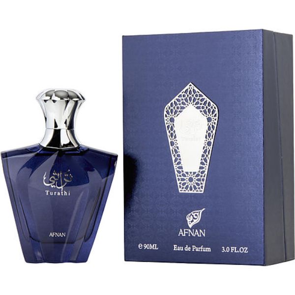 Picture of Afnan Turathi Blue 415253 3 oz Men Turathi Blue Eau De Perfume Spray