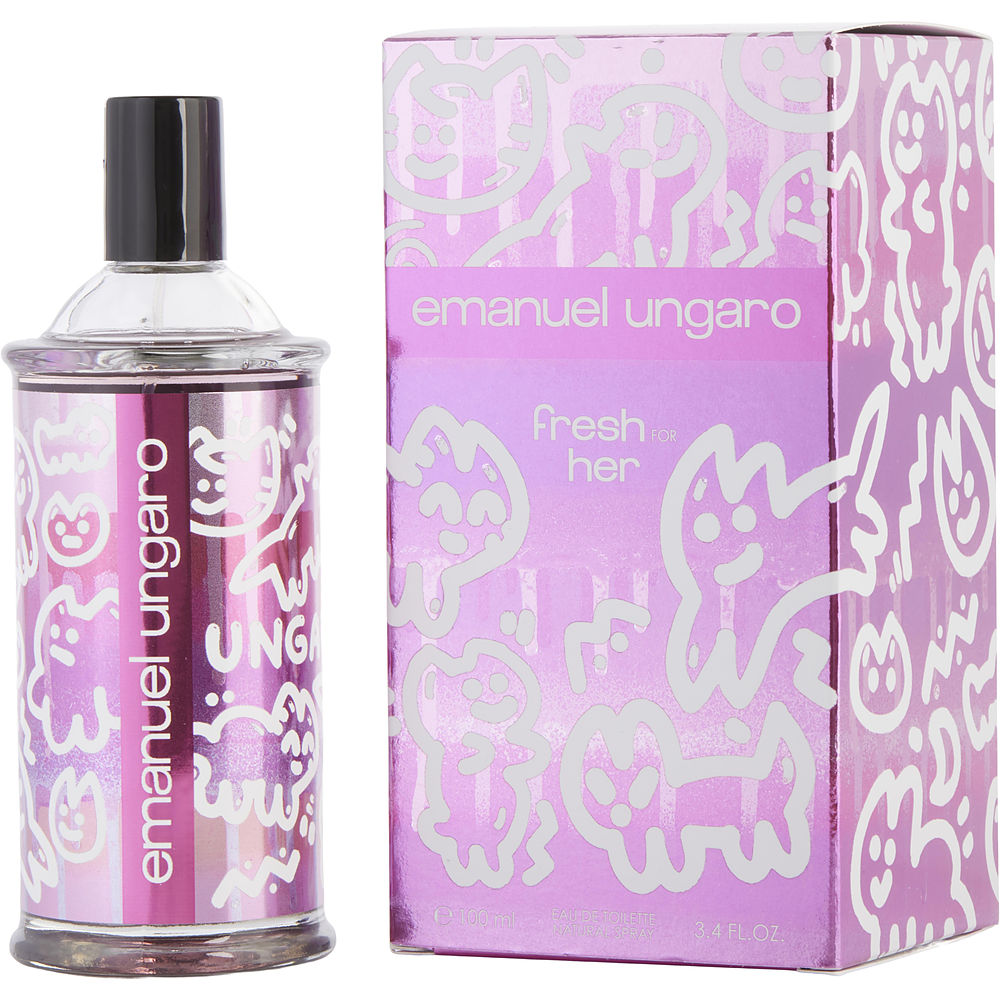 3.4 oz Womens Emanuel  Fresh for Her EDT Spray