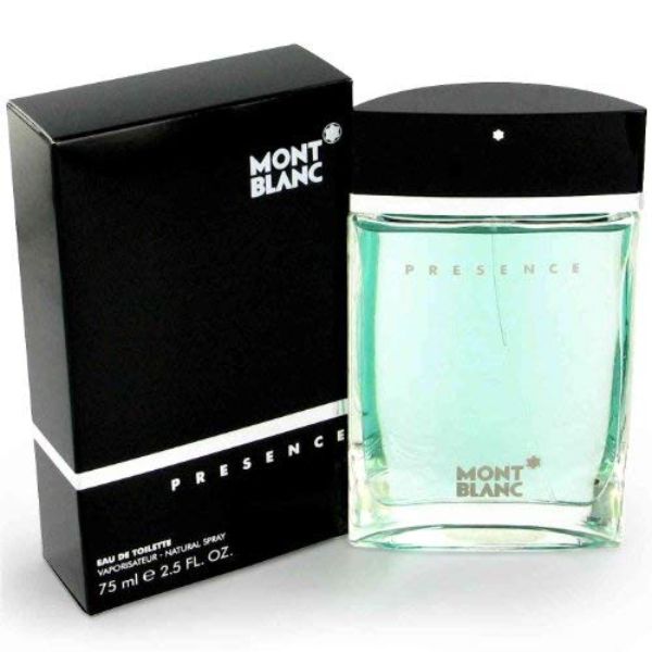 450580 2.5 oz Mens Mont Blanc Presence EDT Spray -  Montblanc