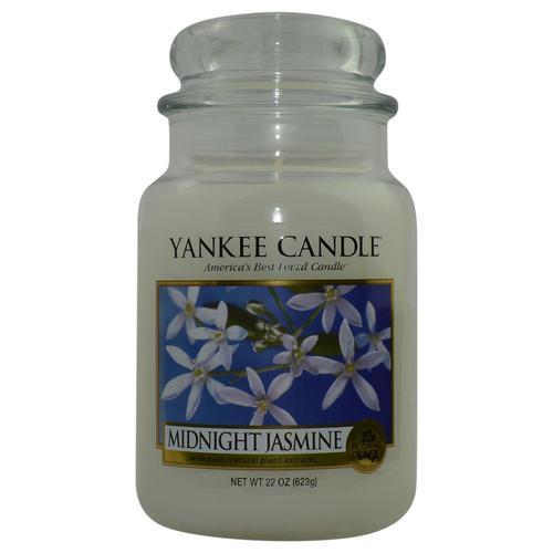 Picture of FragranceNet 275394 22 oz Yankee Candle Midnight Jasmine Scented Jar - Large