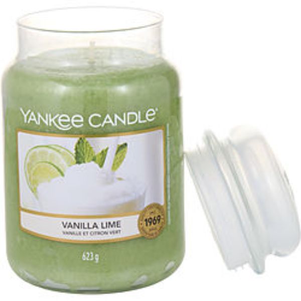 359877 22 oz Vanilla Lime Scented Large Candle Jar for Unisex -  Yankee Candle