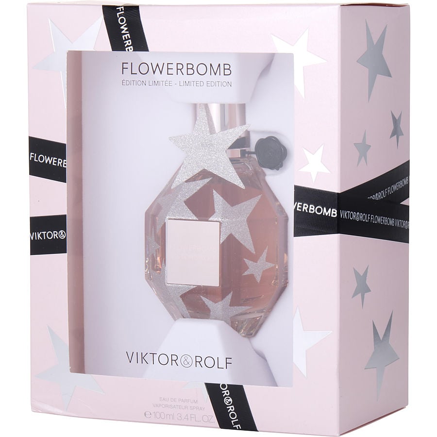 Picture of Viktor & Rolf 452677 3.4 oz Flowerbomb Limited Edition 2020 Eau De Parfum Spray for Women