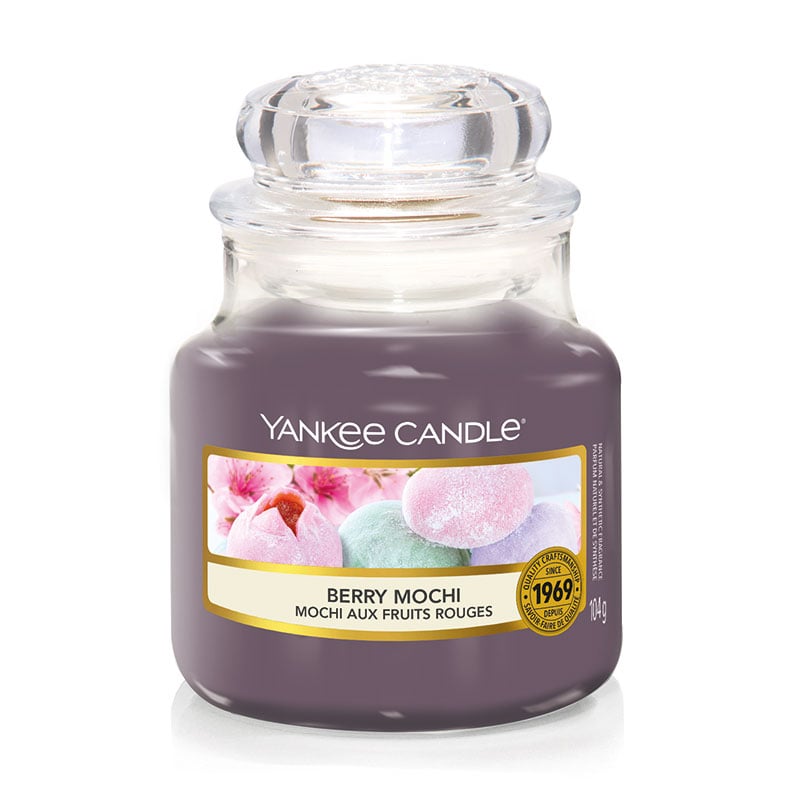 Picture of Yankee Candle 440223 3.6 oz Berry Mochi Scented Small Jar for Unisex