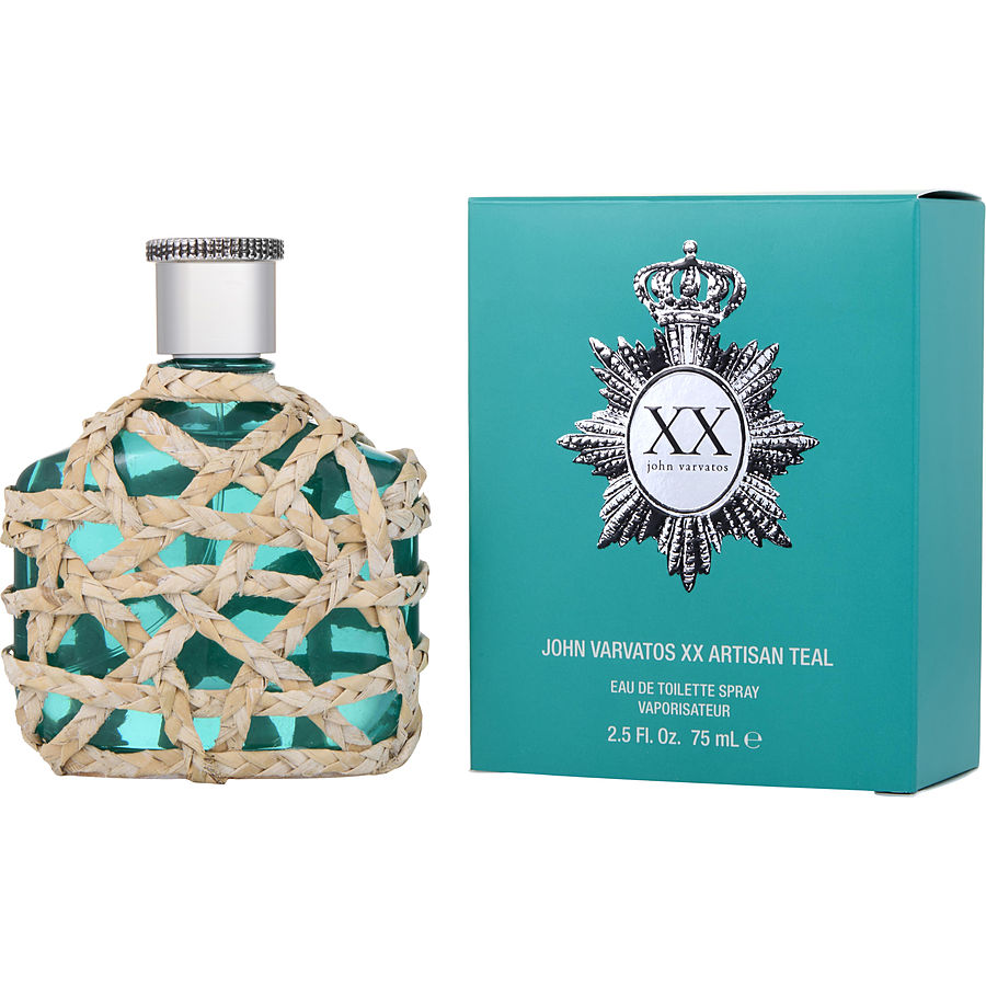 Picture of John Varvatos 432518 2.5 oz XX Artisan Teal Eau De Toilette Spray for Men