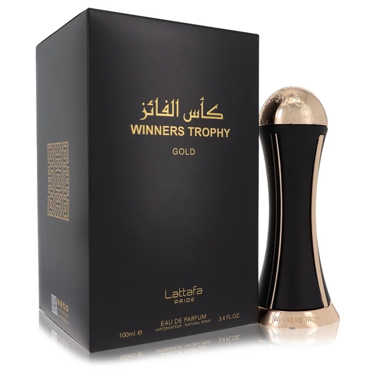 Pride Winners Trophy Gold Eau De Parfum Spray - 3.4 oz - Unisex - Long-lasting Fragrance