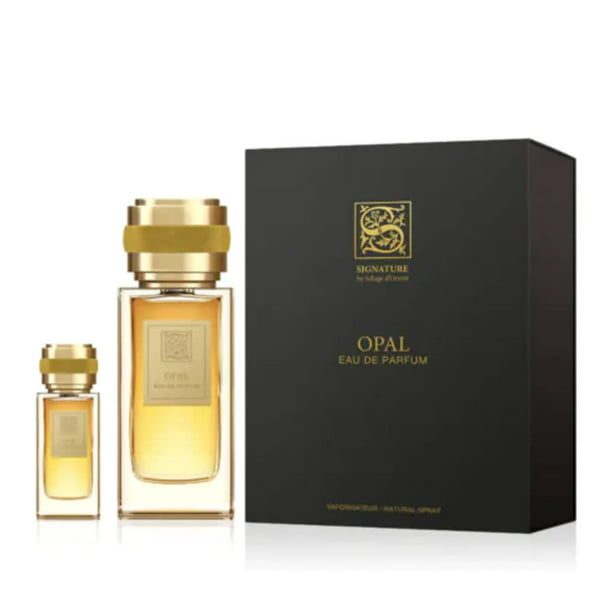 Signature Opal by Sillage D'Orient EAU DE PARFUM SPRAY 3.3 OZ & EAU DE PARFUM REFILLABLE SPRAY 0.5 OZ & FUNNEL for UNISEX