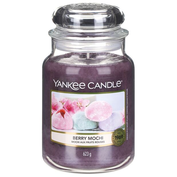 Picture of Yankee Candle 440221 22 oz Berry Mochi Unisex Scented Large Jar Candle