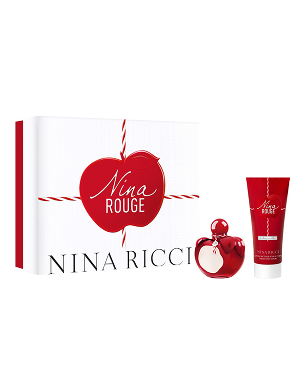 Picture of Nina Ricci 375780 Rouge Women EDT Spray 2.7 oz & Body Lotion 3.4 oz Gift Set