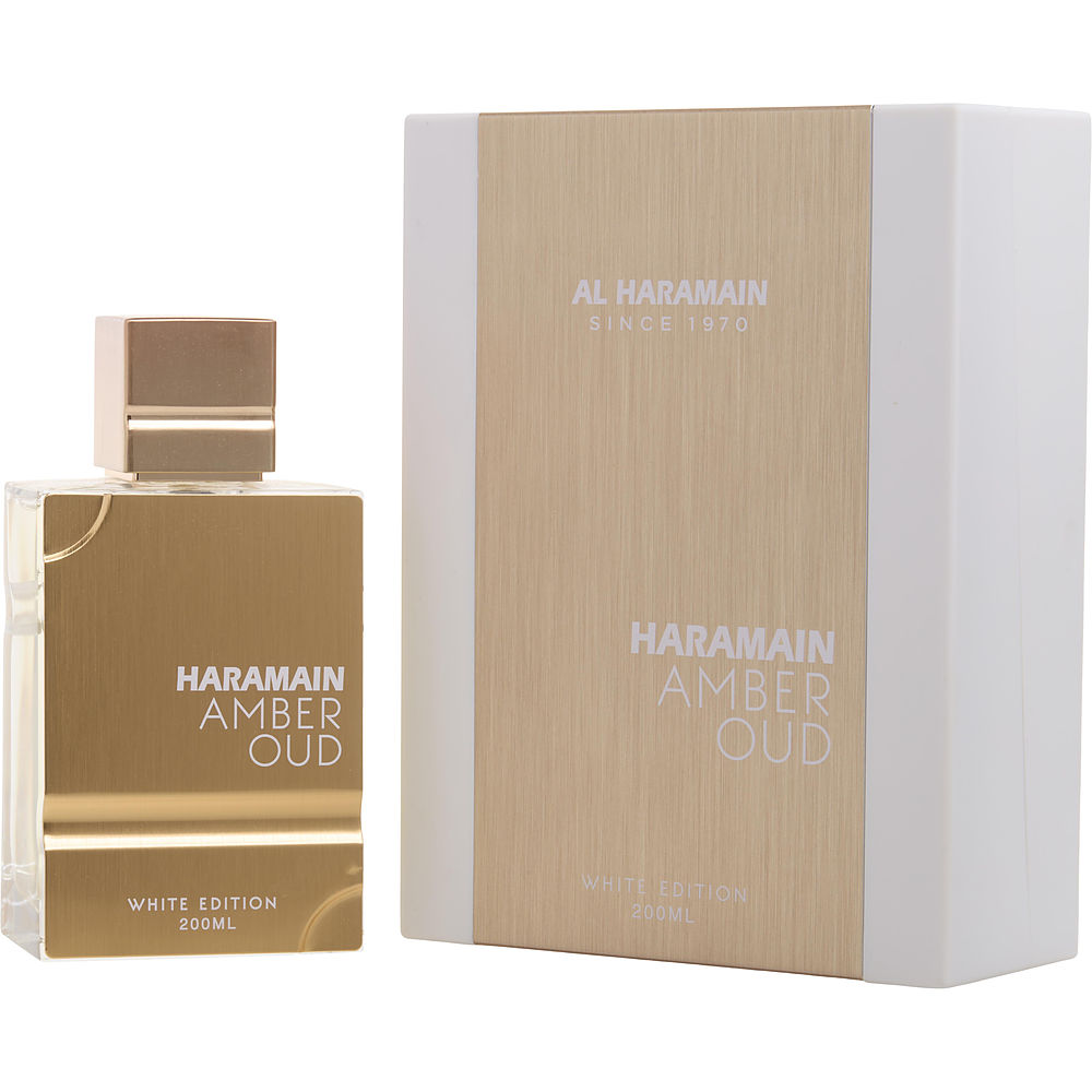 Picture of Al Haramain 438405 6.7 oz Al Haramain Amber Oud White Edition Eau De Parfum Spray for Unisex