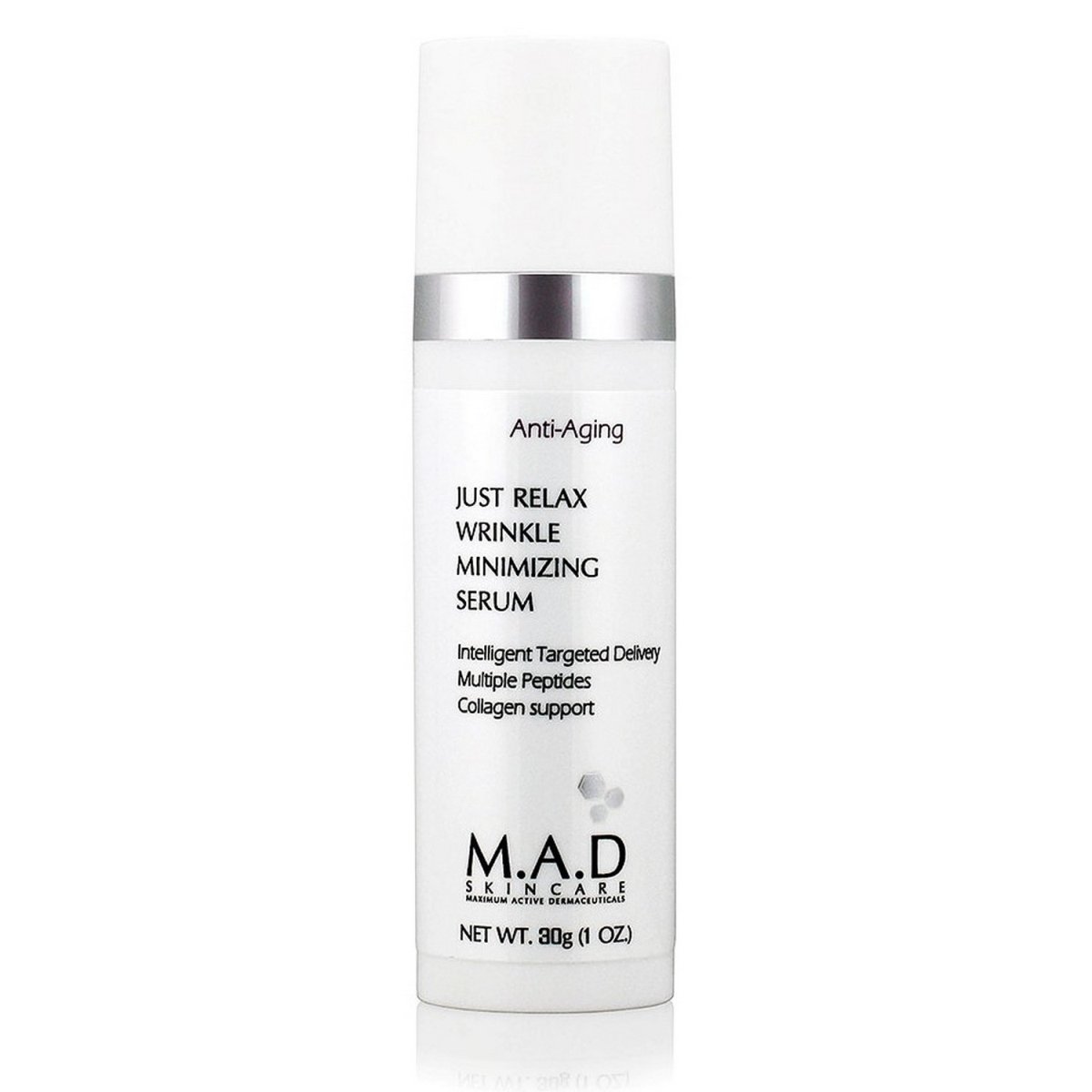 Picture of M.A.D. Skincare 470264 1 oz Just Relax Wrinkle Minimizing Serum
