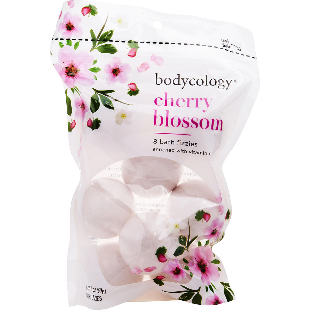 Picture of Bodycology 465583 2.1 oz Cherry Blossom Bath Fizzies&#44; 8 Count