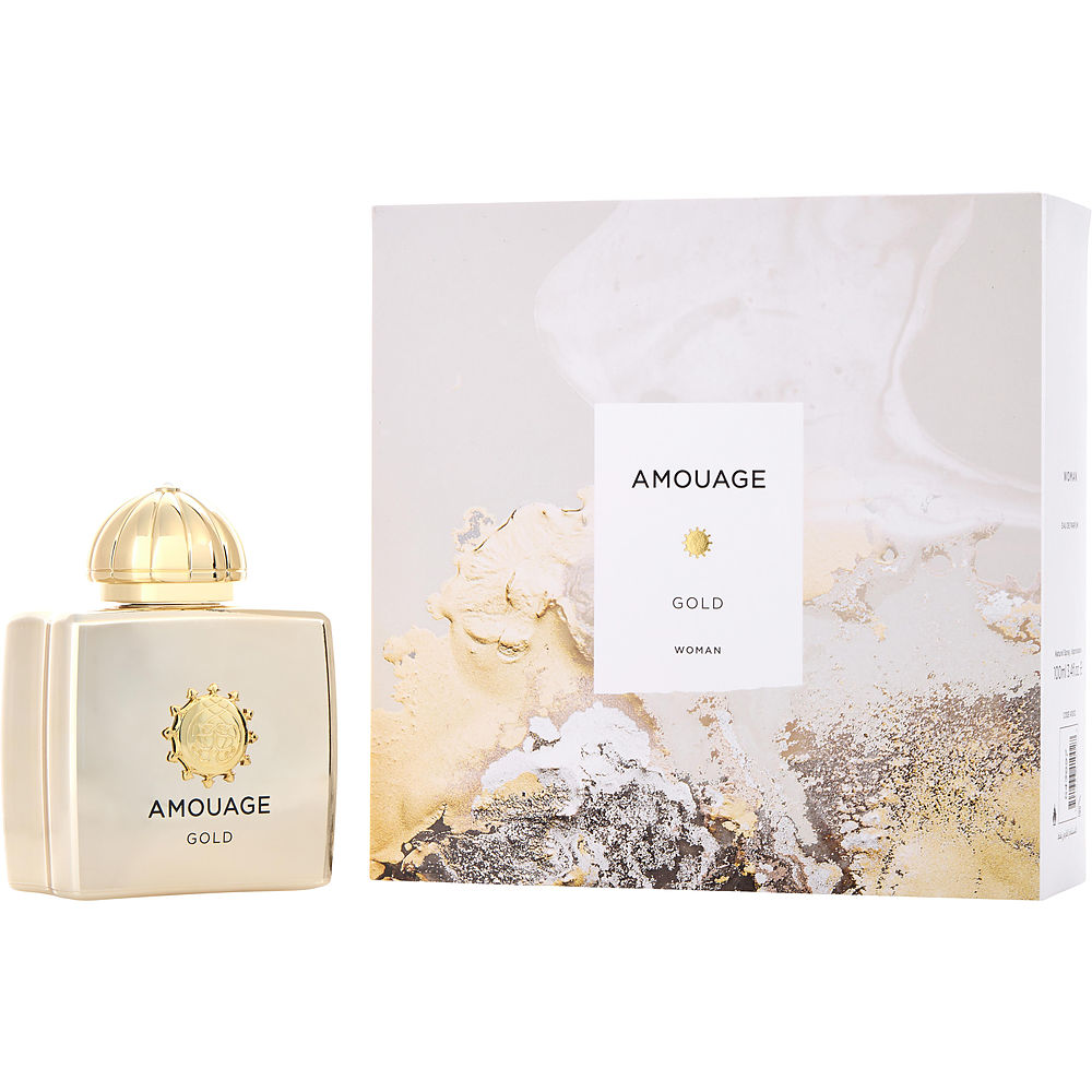 468610 3.4 oz  Gold Eau De Parfum Spray for Womens -  Amouage