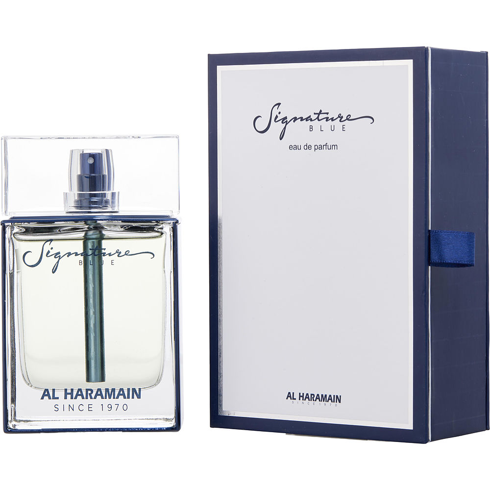 Picture of Al Haramain 439599 3.4 oz Al Haramain Signature Blue Eau De Parfum Spray for Unisex