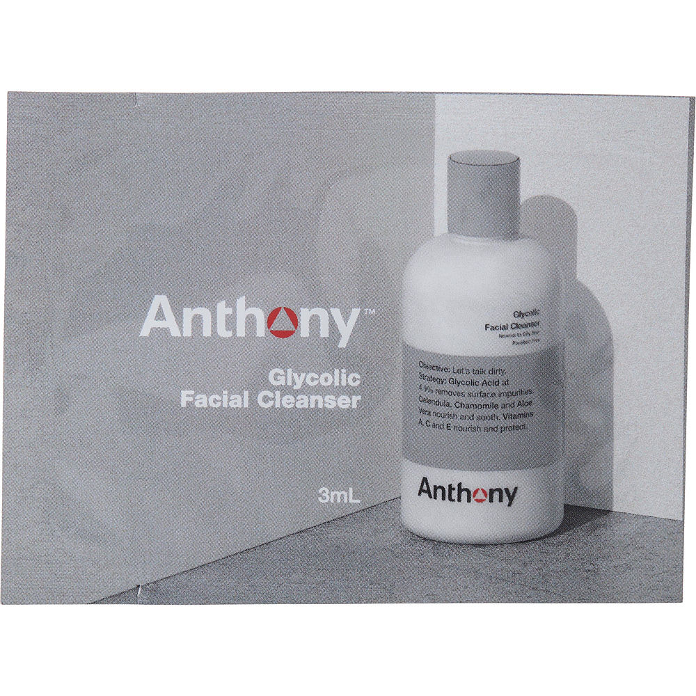 Picture of Anthony 470975 0.1 oz Sample Glycolic Facial Cleanser
