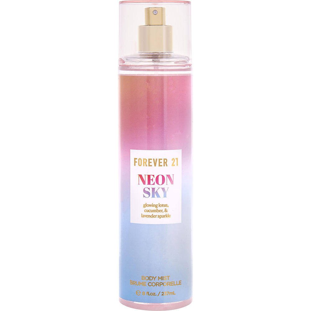 Picture of Forever 21 471601 8 oz Neon Sky Body Mist for Womens