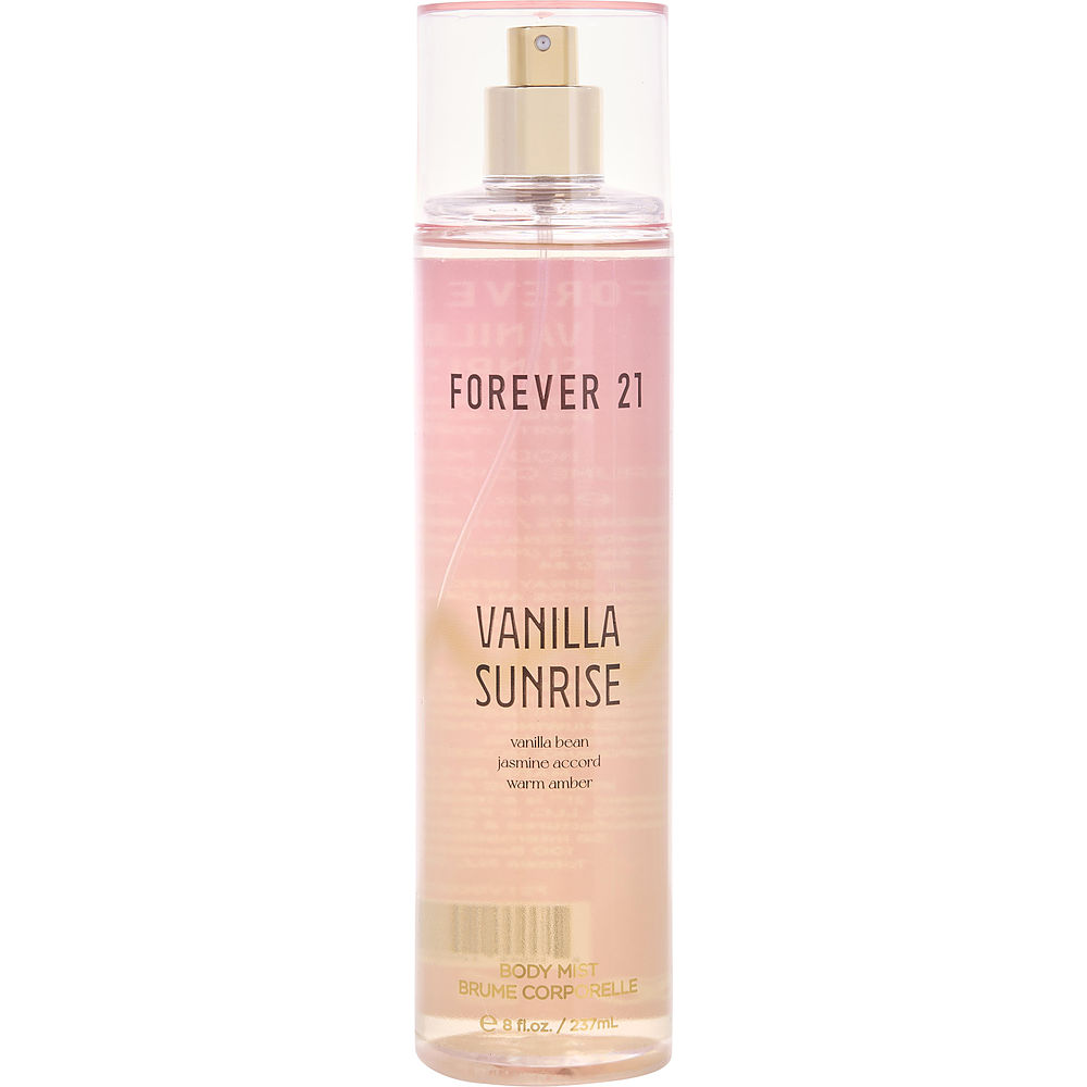 Picture of Forever 21 471603 8 oz Vanilla Sunrise Body Mist for Womens