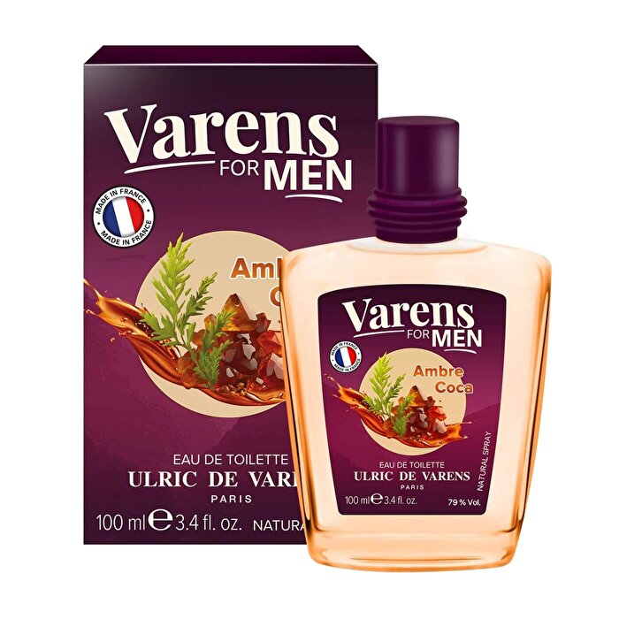 480021 3.4 oz Varens Ambre Coca EDT Spray for Men -  Ulric De Varens