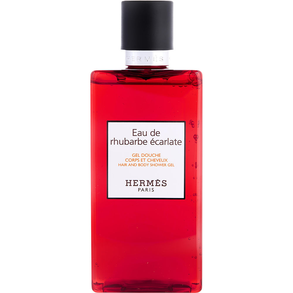 Picture of Hermes 458787 6.8 oz Unisex Hermes Eau De Rhubarbe Ecarlate Hair & Body Shower Gel