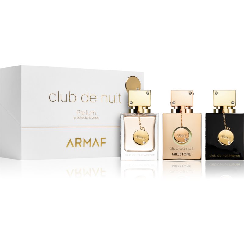 Picture of Armaf 464345 Club De Nuit Woman Eau De Parfum Gift Set for Unisex - 3 Piece