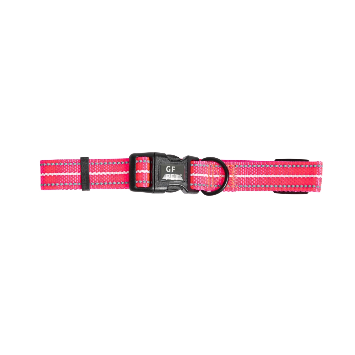 Picture of GF Pet GL434S1-NP-S Reflective Collar&#44; Neon Pink - Small