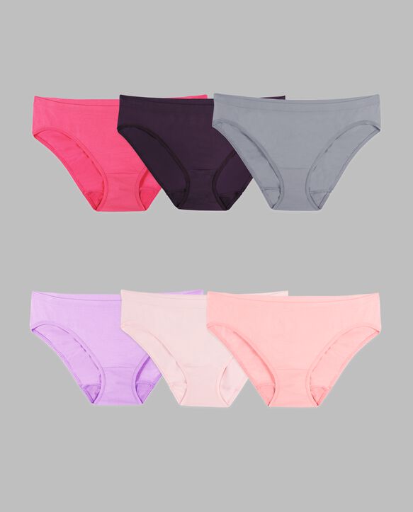 Online Shopping for Housewares, Baby Gear, Health & more. Fruit of the Loom  885306650513 Ladies 360 Stretch Seamless Bikini Panty, Assorted Color -  Size 9 - Pack of 6