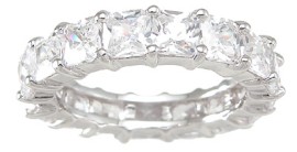 Picture of Sterling Couture r6758 925 Sterling Silver Eternity Ring - Size 5